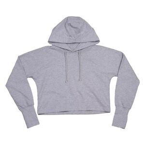 Mantis Womens/Ladies Cropped Crop Top / Heather Grey Melange